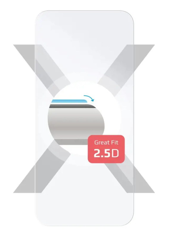 FIXED 2,5D tvrzené sklo Apple iPhone 16 Pro Max čiré