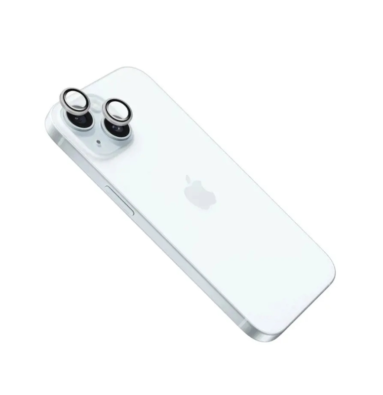 FIXED Camera Glass ochranná skla Apple iPhone 16/16 Plus stříbrná