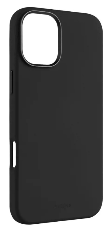 FIXED MagFlow silikonový kryt s MagSafe Apple iPhone 16 Plus černý