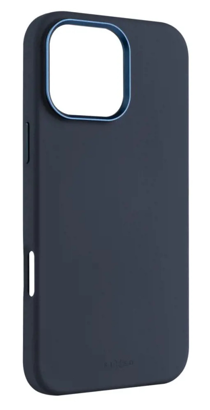 FIXED MagFlow silikonový kryt s MagSafe Apple iPhone 16 Pro Max modrý