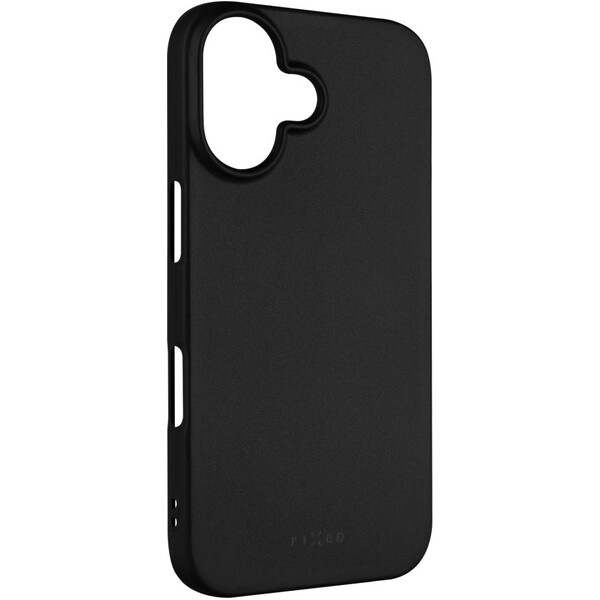 FIXED Story silikonový kryt Apple iPhone 16 černý