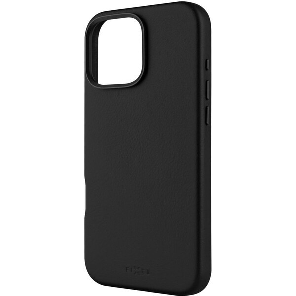 FIXED MagLeather kožený kryt s MagSafe Apple iPhone 16 Pro Max černý