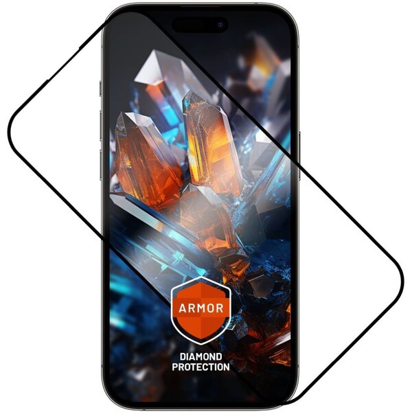 FIXED Armor 2,5D sklo s Anti-dust a AR vrstvou Apple iPhone 15 Plus/16 Plus