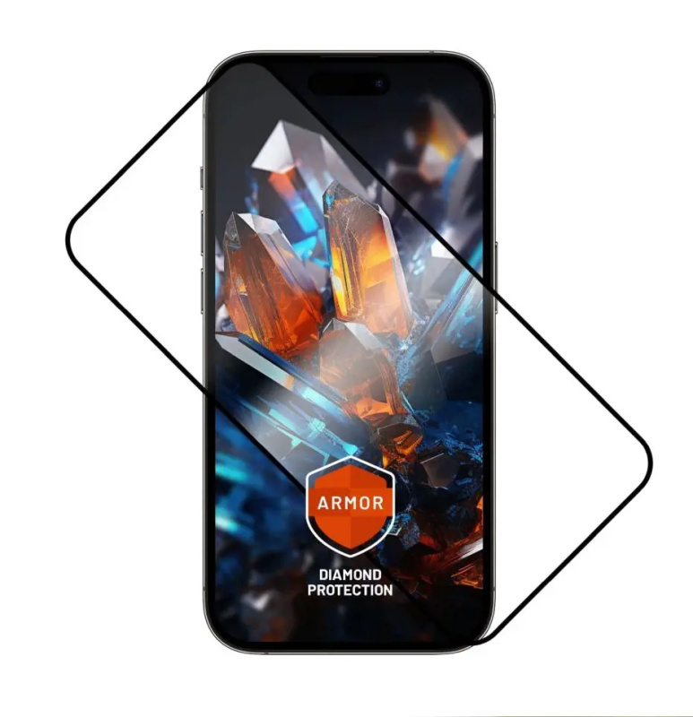 FIXED Armor 2,5D sklo s Anti-dust a AR vrstvou Apple iPhone 16 Pro