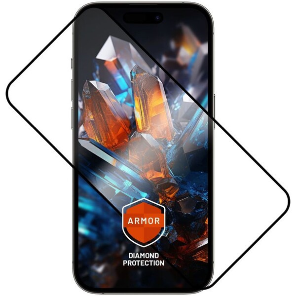 FIXED Armor 2,5D sklo s Anti-dust a AR vrstvou Apple iPhone 16 Pro