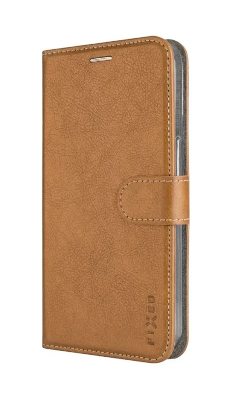 FIXED Opus pouzdro Apple iPhone 16 Plus hnědé