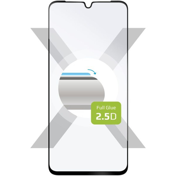 FIXED 2,5D Full-Cover ochranné tvrzené sklo Samsung Galaxy A16 4G/5G černé