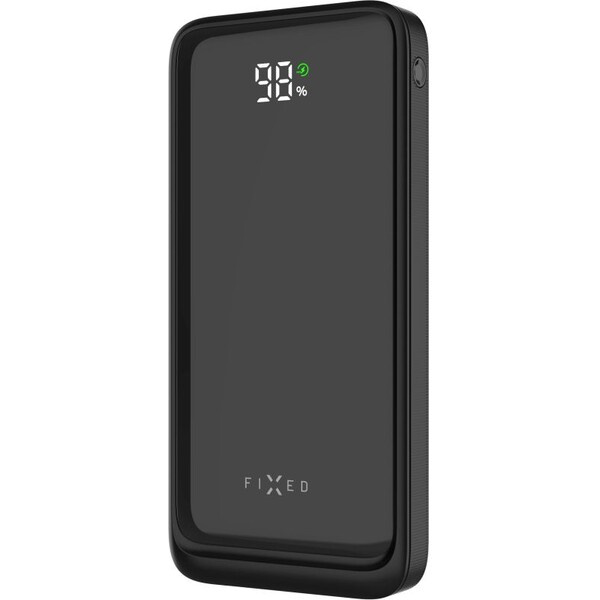 FIXED Zen2 10 powerbanka s LCD displejem a PD 20W, 10 000 mAh, černá