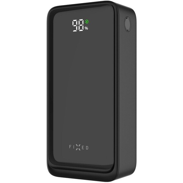FIXED Zen2 30 powerbanka s LCD displejem a PD 20W, 30 000 mAh, černá
