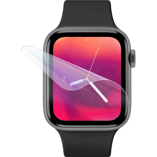 FIXED Invisible Protector TPU folie Apple Watch 10 (42m), 2ks, čirá