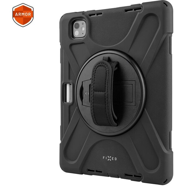 FIXED Rugged Tab Case odolné pouzdro se stojánkem iPad Pro 12.9" (18-22)/iPad Air 13" černé