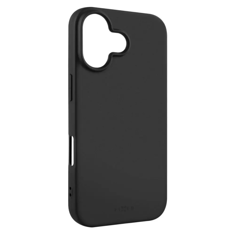FIXED Story silikonový kryt Apple iPhone 17 černý