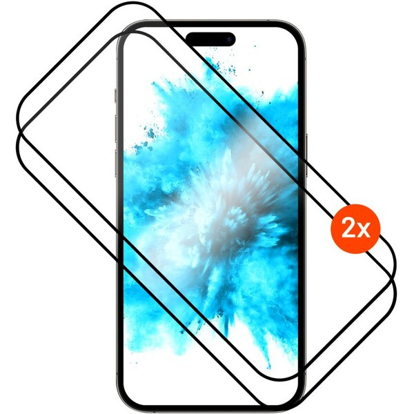 FIXED 2,5D Full-Cover ochranné sklo s aplikátorem Samsung Galaxy A17 4G/5G černé (2 ks)