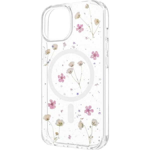 FIXED MagBloom kryt s MagSafe Apple iPhone 15 Blush Plum