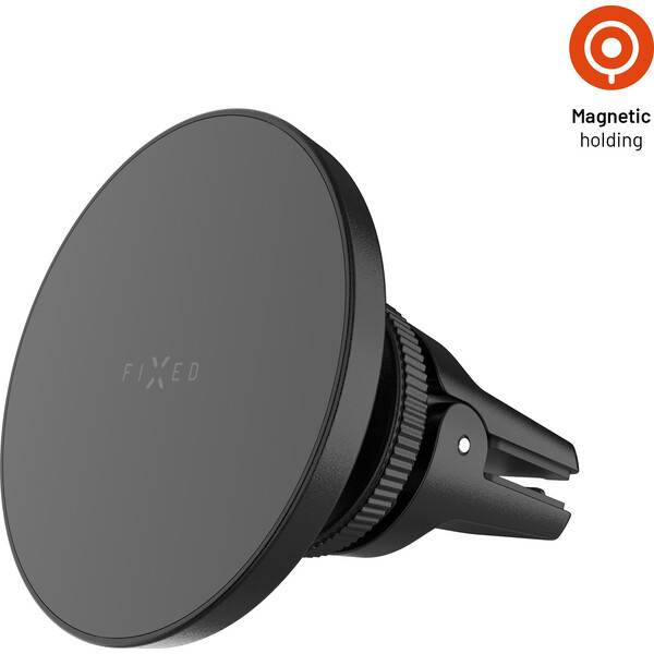 FIXED MagCircle magnetický držák do ventilace s podporou MagSafe černý