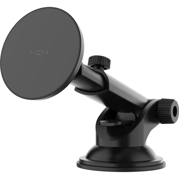 FIXED MagCircle XL magnetický držák s přísavkou na sklo nebo palubní desku s podporou MagSafe černý