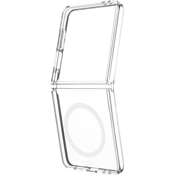 FIXED MagPure MagSafe kryt pro Samsung Galaxy Z Flip8 čirý