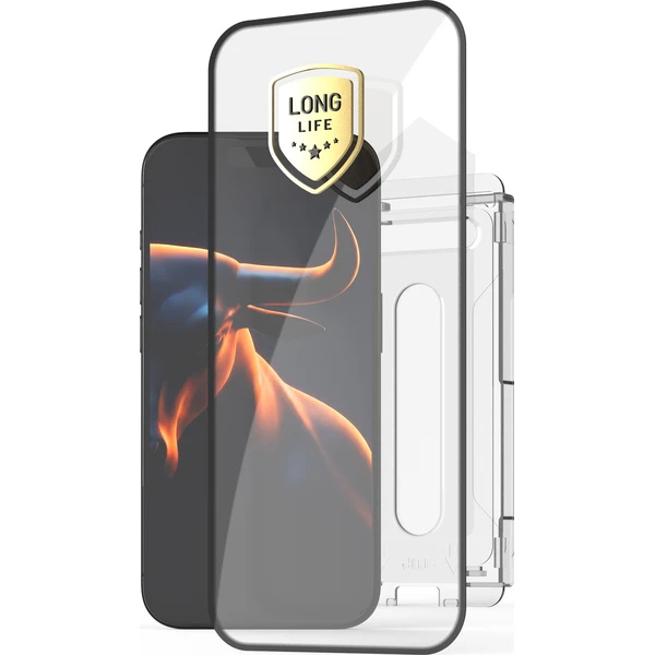 FIXED Armor Long-Life tvrzené sklo s aplikátorem Apple iPhone 18 Pro Max černé
