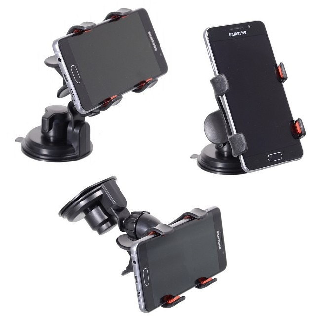 Compass Držák telefonu / GPS na přísavku DOUBLE CLIPS