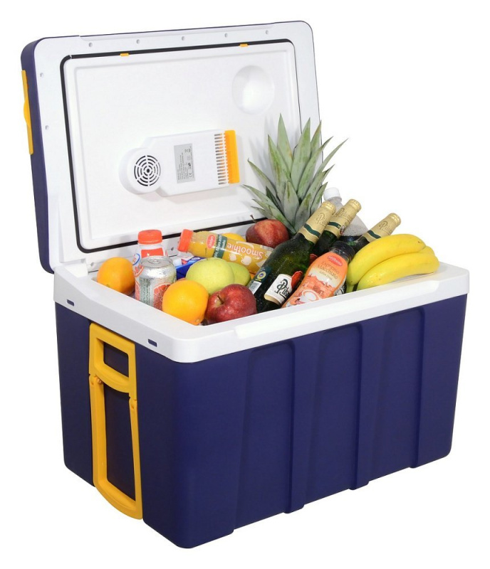 Autochladnička s ohřevem 50l (modrá)