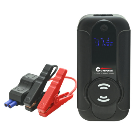 Compass Powerbanka s funkcí JUMP STARTER 8.000mAh 1000A s Qi bezdrátovým nabíjením, 07162