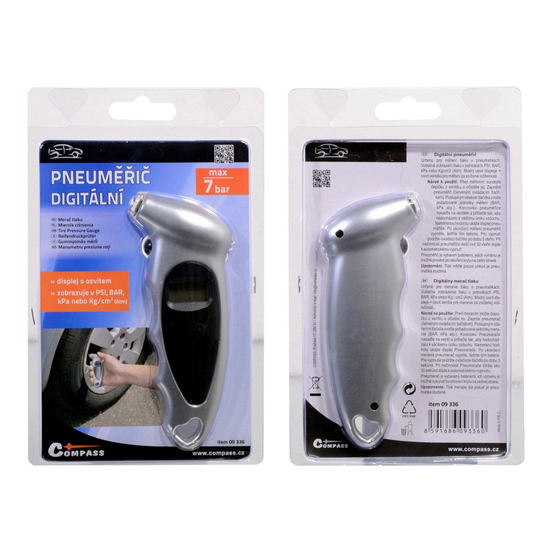 Compass Pneuměřič digitální Silver