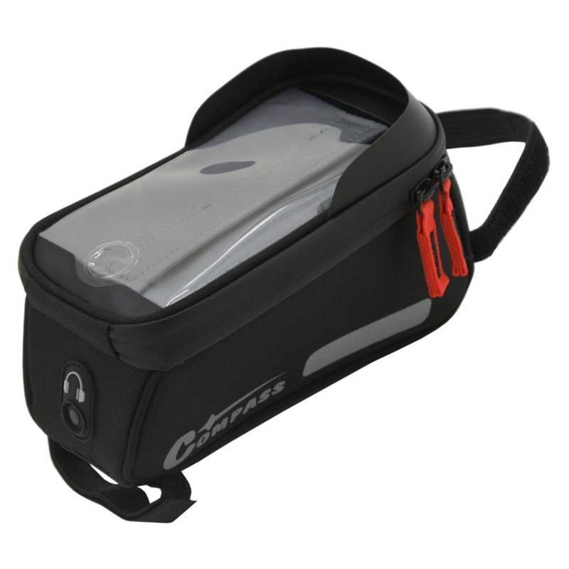 Compass Cyklotaška nad rám přední vidlice + phone 6,7" černá