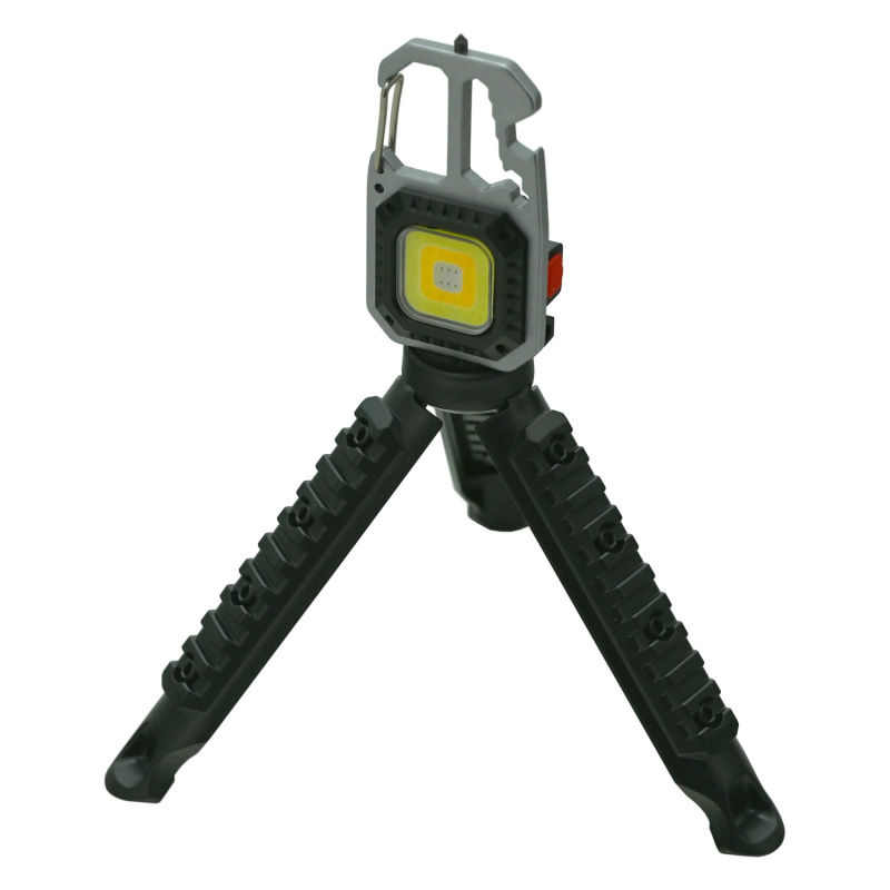 Cattara Nabíjecí ruční COB svítilna MULTI TRIPOD se stojánkem, 600 lm