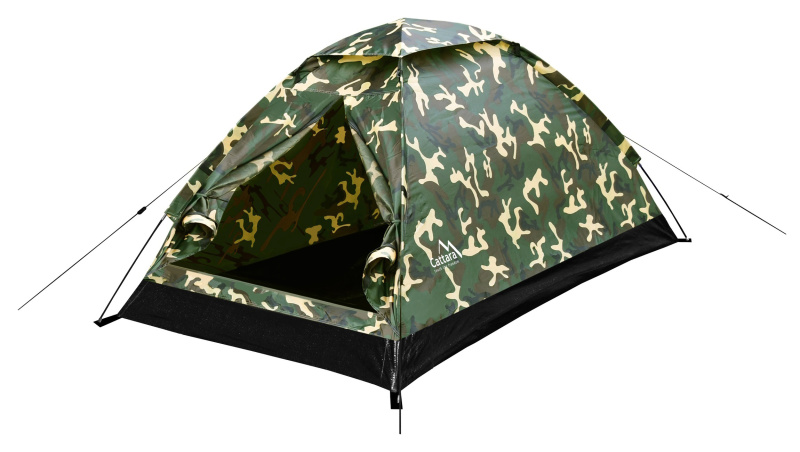 Cattara Stan ARMY pro 2 osoby, PU 2000 mm, 200 x 120 x 100 cm