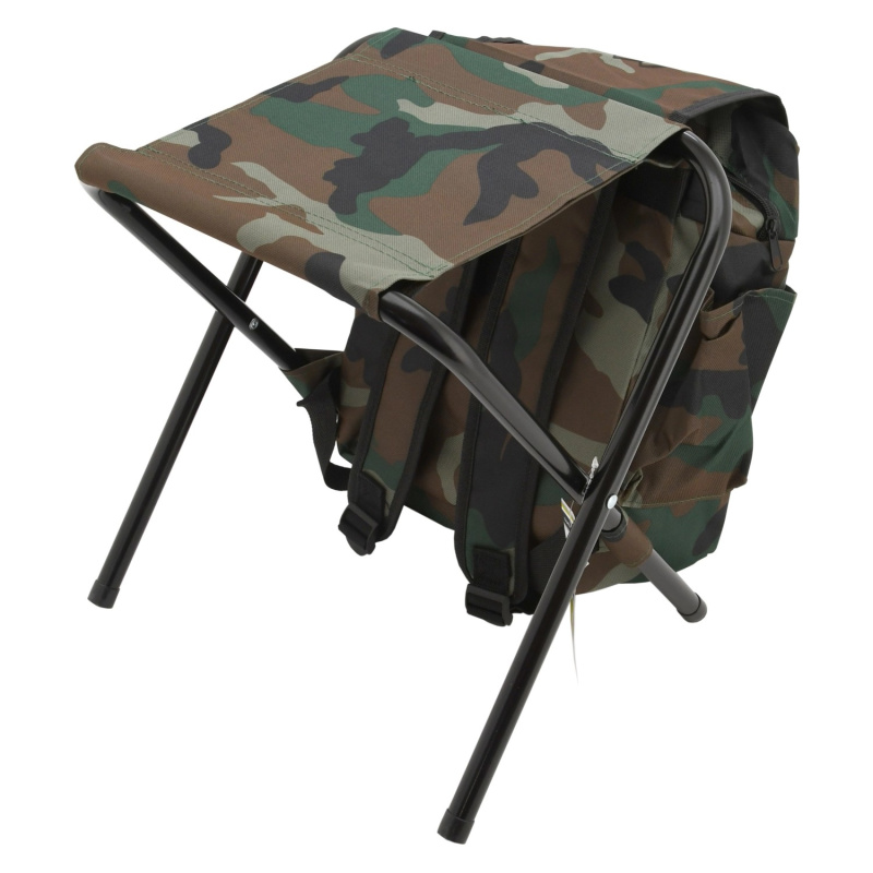 Cattara Židle OLBIA ARMY skládací s batohem