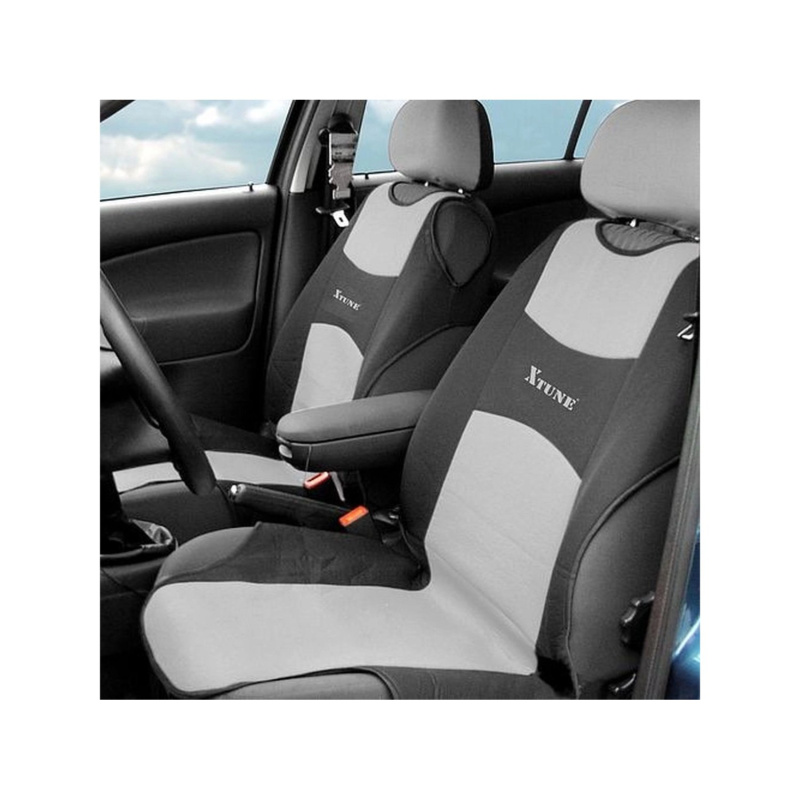 Compass Potah sedadla TRIKO přední 2ks šedý