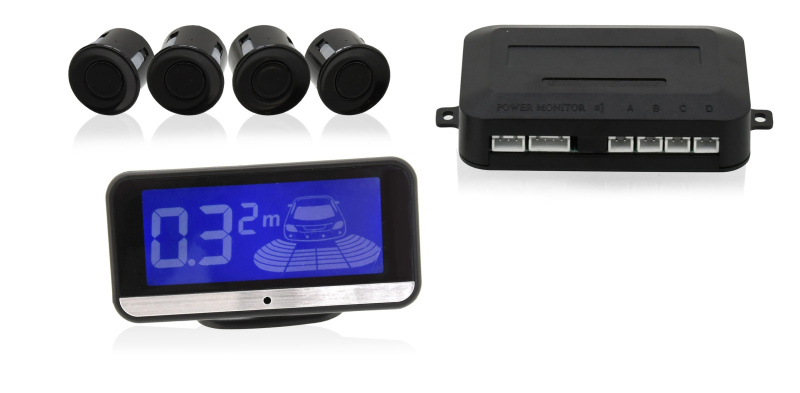 Compass Parkovací asistent 4 senzory, LCD display, 33601