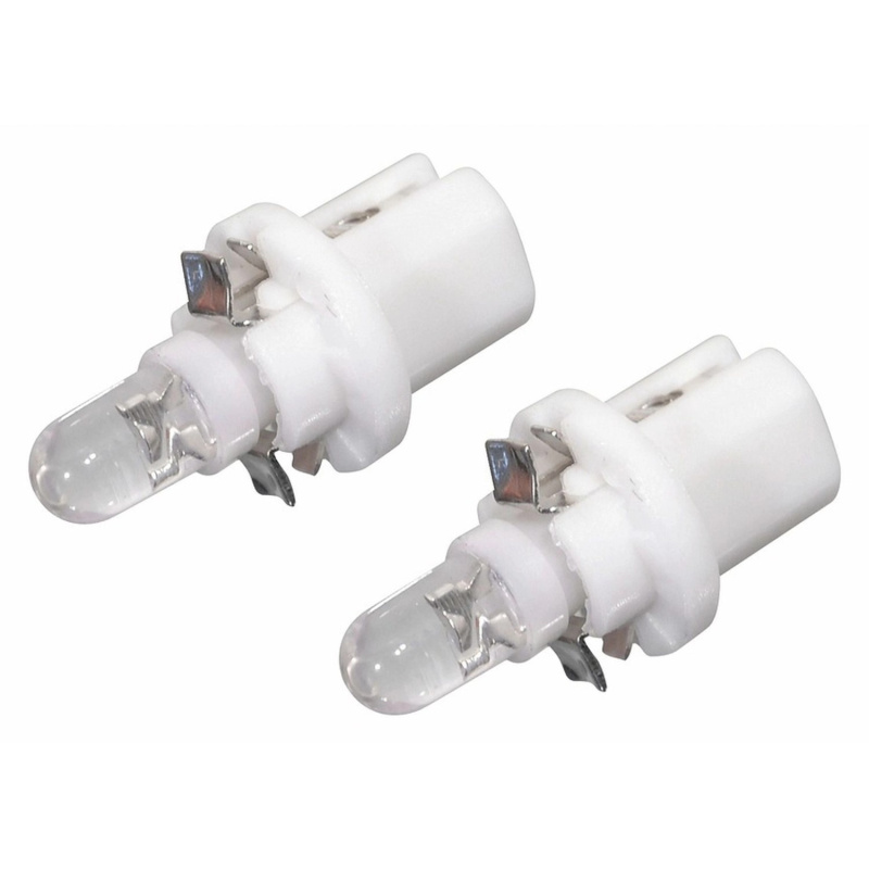 Compass Žárovka 1LED 12V B8,5d bílá 2ks