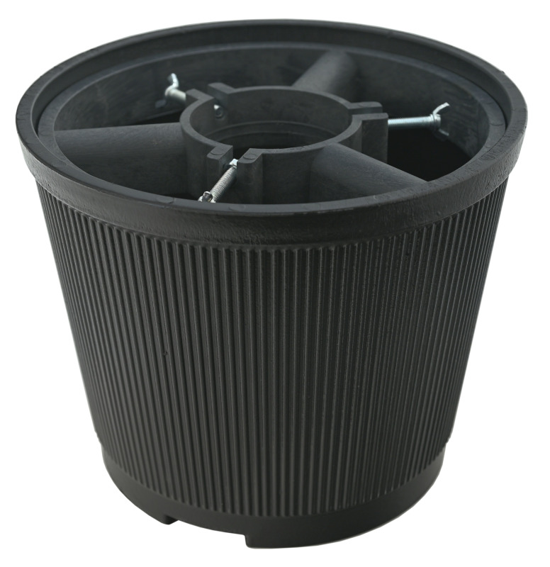 Compass Stojan na vánoční stromek / květináč 10l - šedý