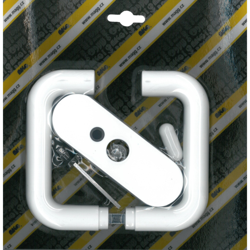 Magg Klika plastová dveřní mezipokojová bílá
