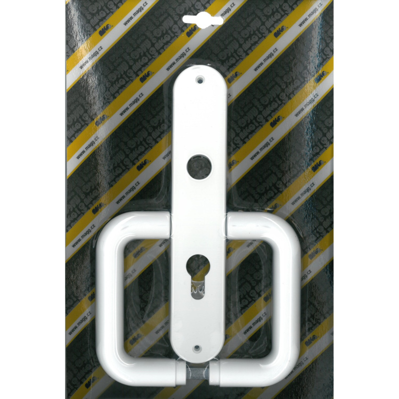 Magg Klika plastová dveřní 72 FAB STANDARD bílá