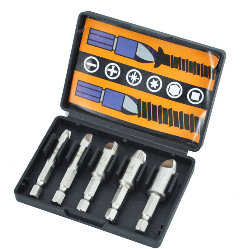 MAGG Profi Sada vytahováků zalomených šroubů 5 ks