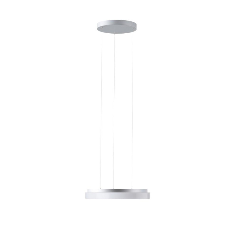 Svítidlo závěsné Osmont CORVUS LE1 LED 25W 3000K stříbrné IP40 COR72304