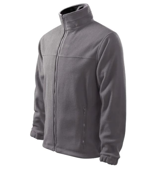Jacket fleece pánský ocelově šedá XL