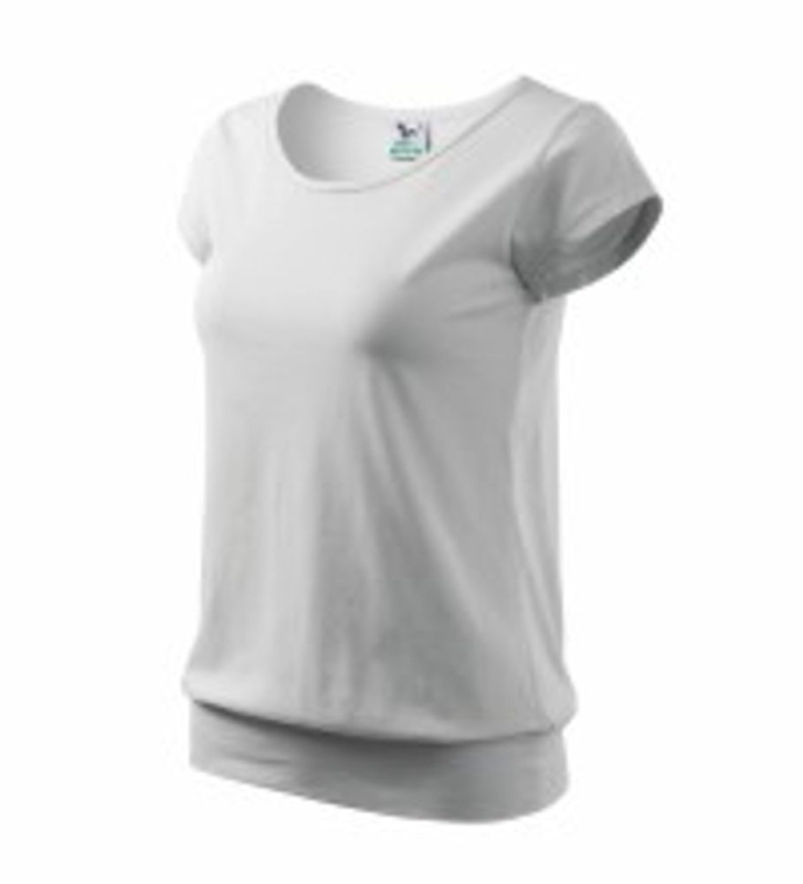 Malfini Tričko s lemem Malfini City - bílé - VYBERTE VELIKOST - Tričko s lemem Malfini City, vel. 2XL - bílé