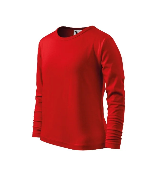 Fit-T LS triko dětské červená 122 cm/6 let