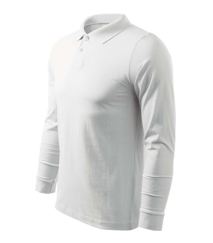 Malfini Single J. LS M MLI-21100 polokošile bílá S