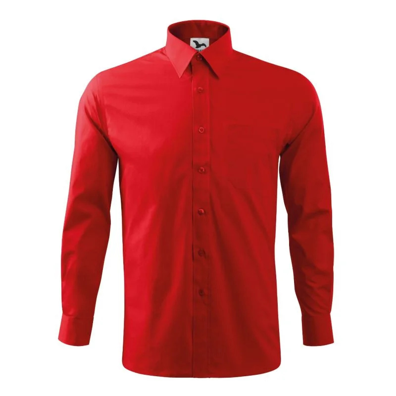 Červená košile Malfini Style LS M MLI-20907 3XL