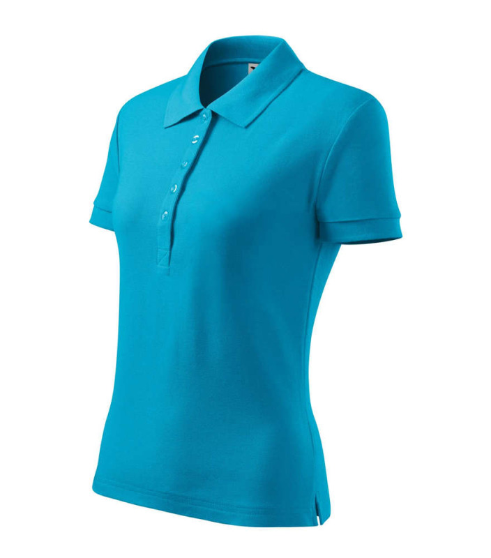 Polokošile Malfini Cotton W MLI-21344 tyrkysová S