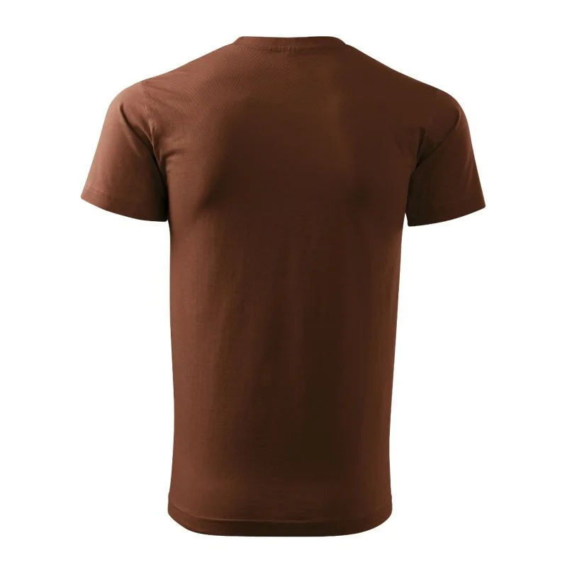 Pánské tričko Basic M MLI-12938 chocolate - Malfini 3XL