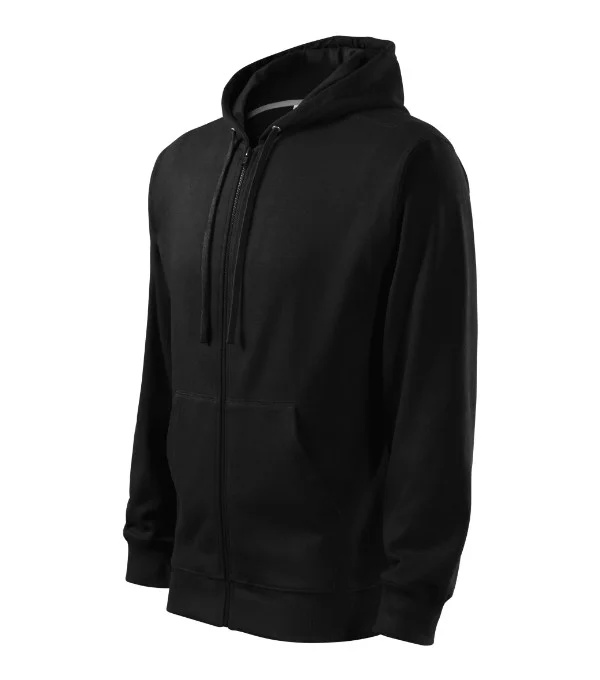 Trendy Zipper mikina pánská černá L
