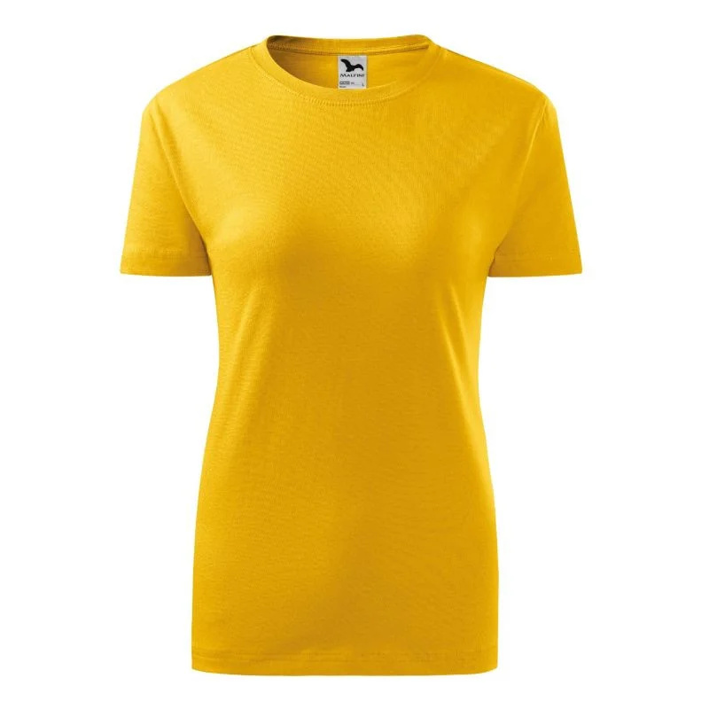 Dámské tričko Classic New W MLI-13304 žlutá - Malfini S