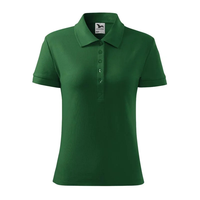 Polokošile Malfini Cotton W MLI-21306 lahvově zelená XL