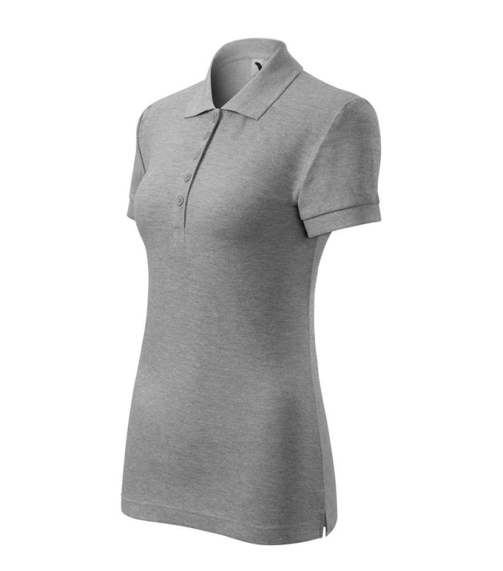 Polokošile Malfini Cotton W MLI-21312 tmavě šedá melange 2XL
