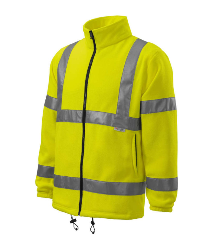 5v1 HV Fleece Jacket reflexní žlutá XXL